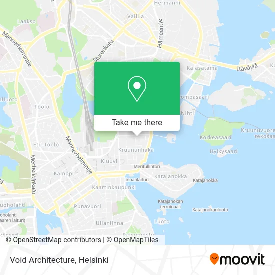 Void Architecture map