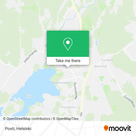 Posti map