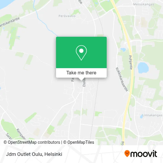Jdm Outlet Oulu map