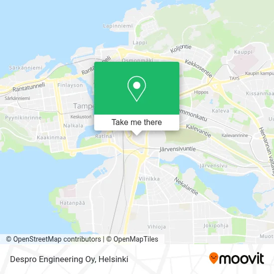 Despro Engineering Oy map