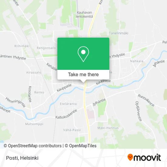 Posti map