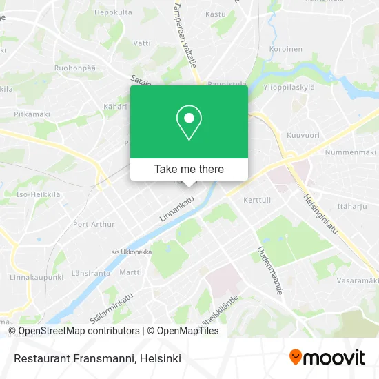 Restaurant Fransmanni map