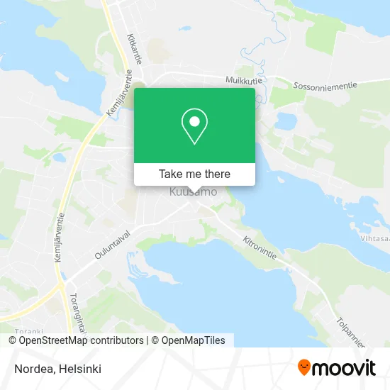 Nordea map