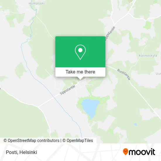 Posti map
