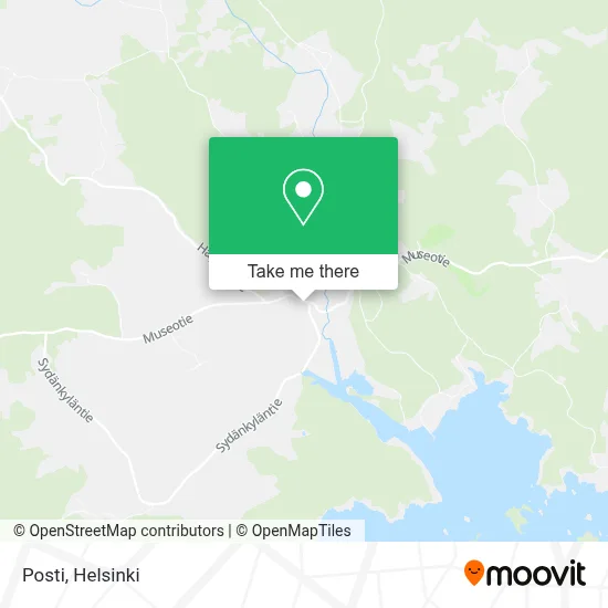 Posti map