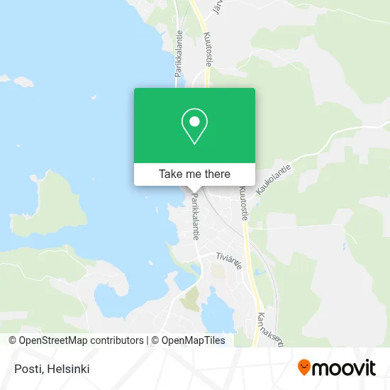 Posti map