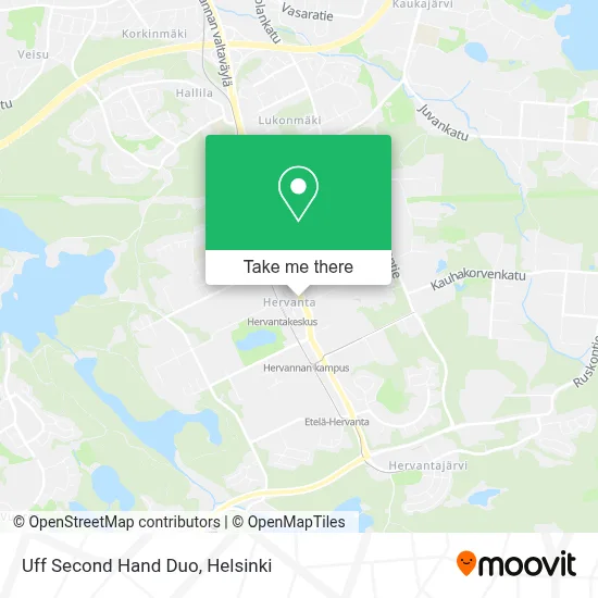 Uff Second Hand Duo map