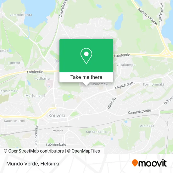 Mundo Verde map
