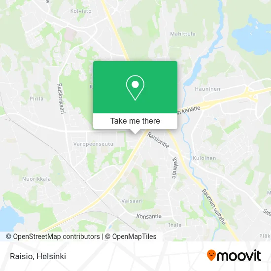 Raisio map