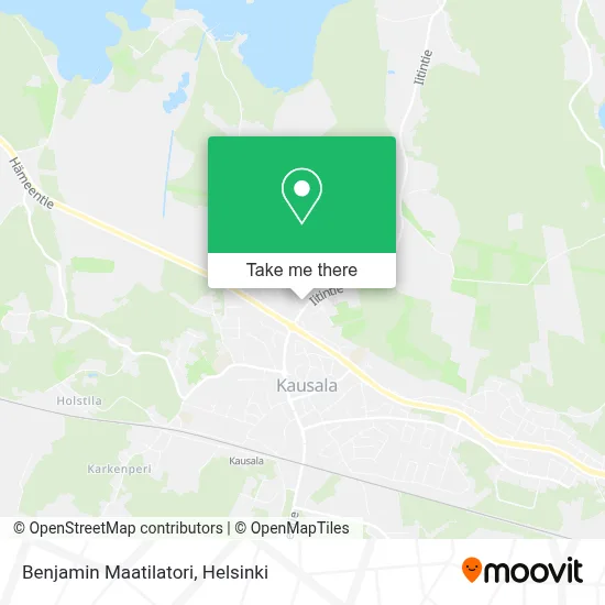 Benjamin Maatilatori map