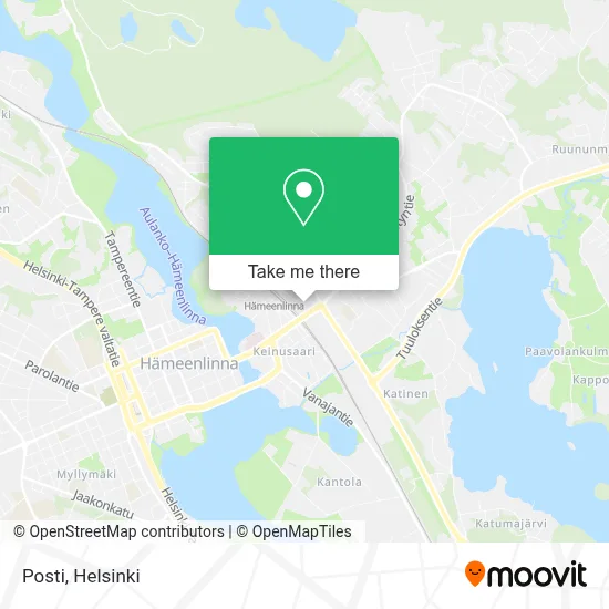 Posti map