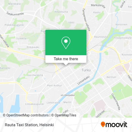 Rauta Taxi Station map