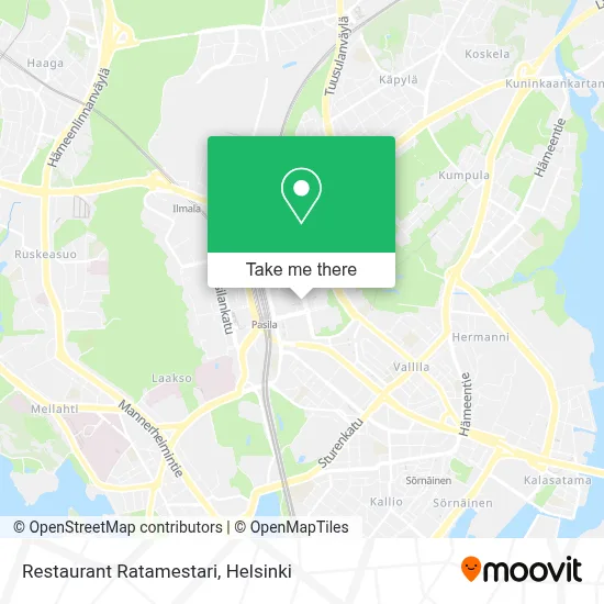 Restaurant Ratamestari map