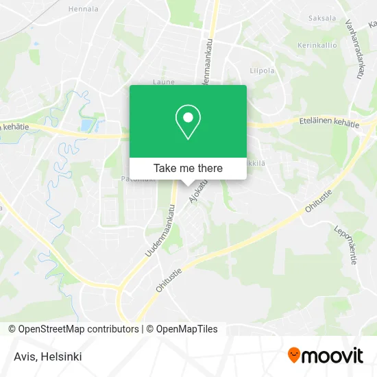 Avis map