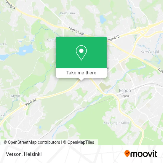 Vetson map