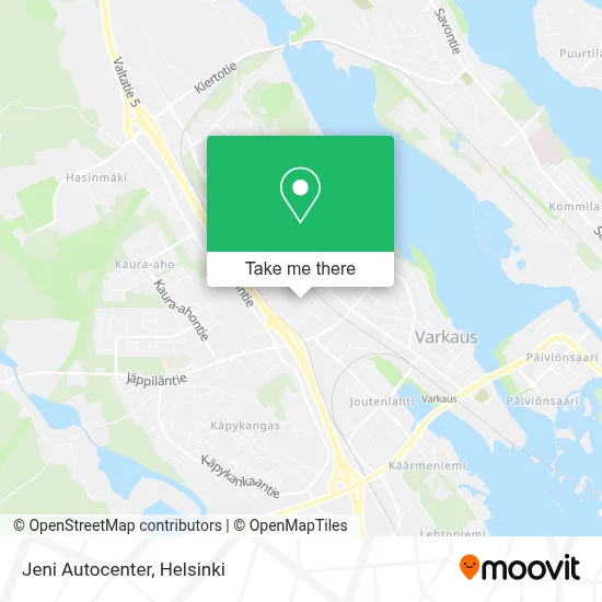 Jeni Autocenter map