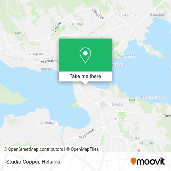 Studio Copper map