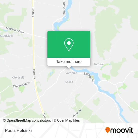 Posti map