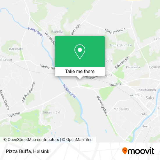 Pizza Buffa map