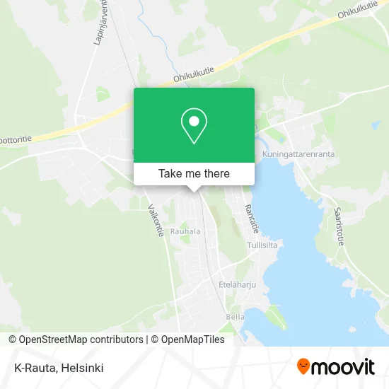 K-Rauta map