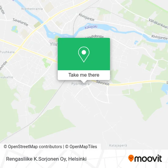 Rengasliike K.Sorjonen Oy map