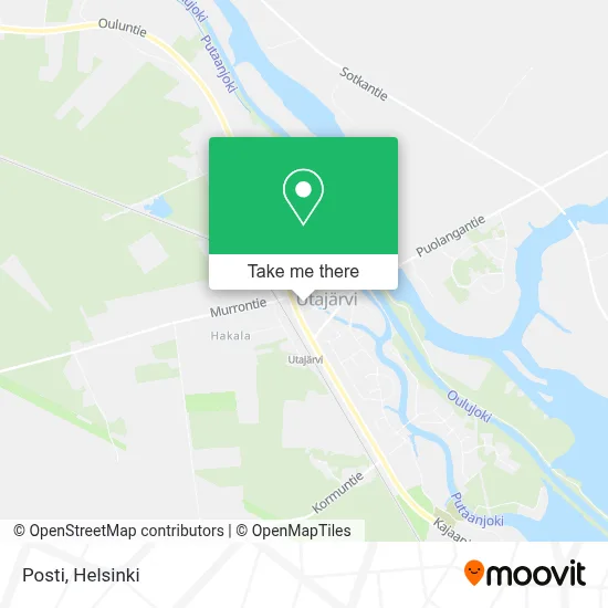 Posti map