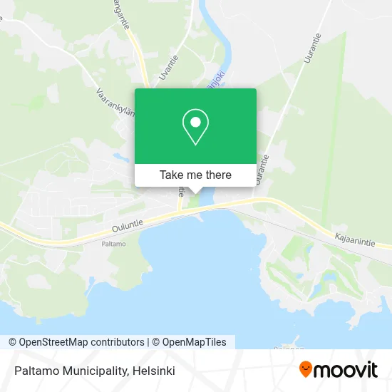 Paltamo Municipality map
