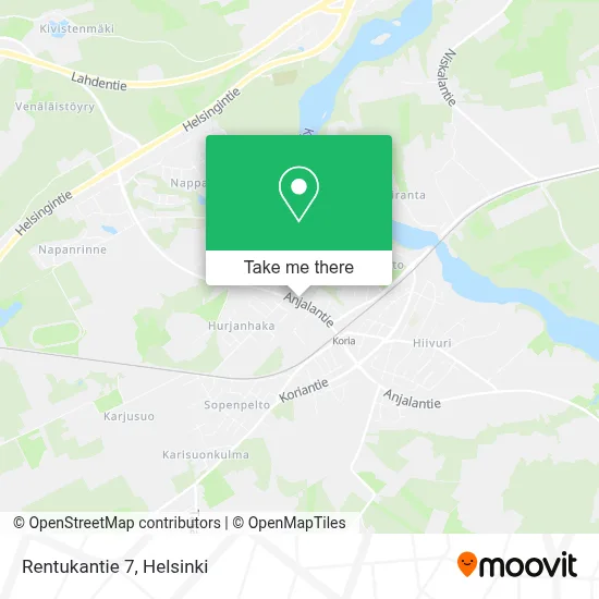 Rentukantie 7 map