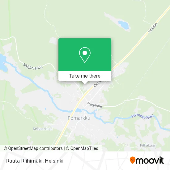Rauta-Riihimäki map