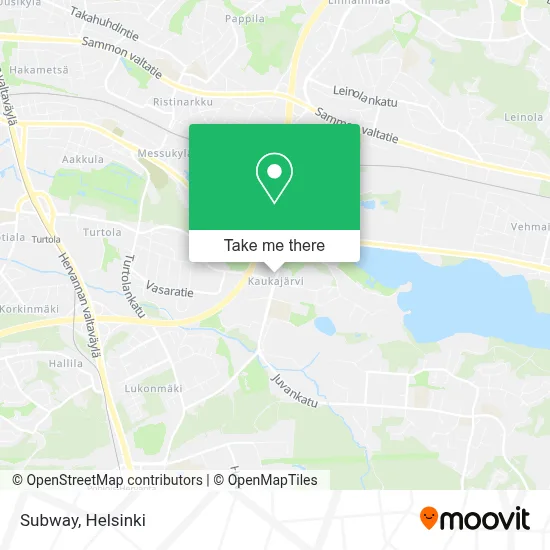 Subway map