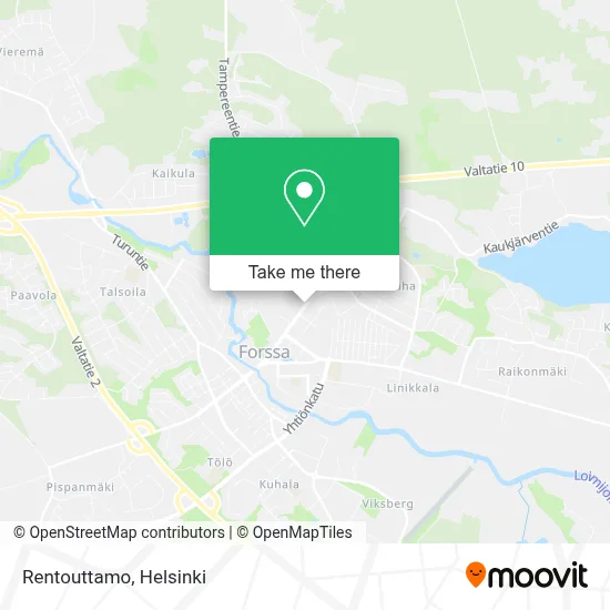 Rentouttamo map