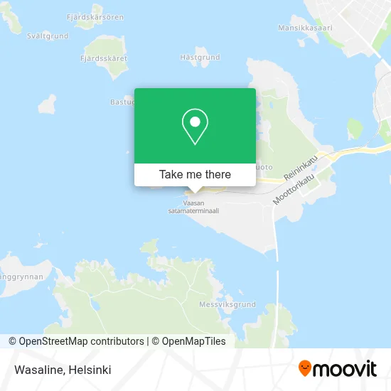 Wasaline map