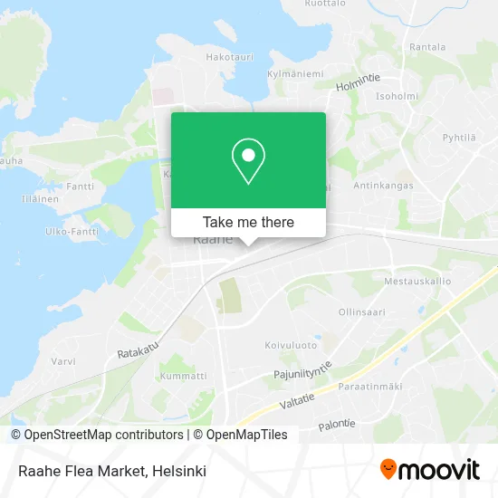 Raahe Flea Market map