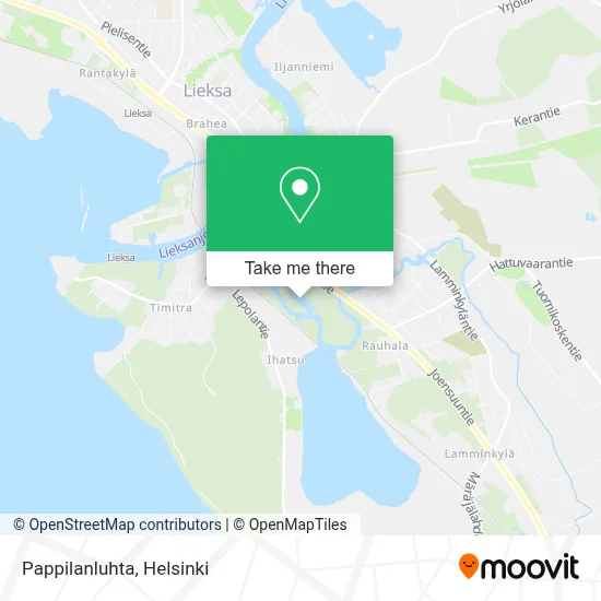 Pappilanluhta map