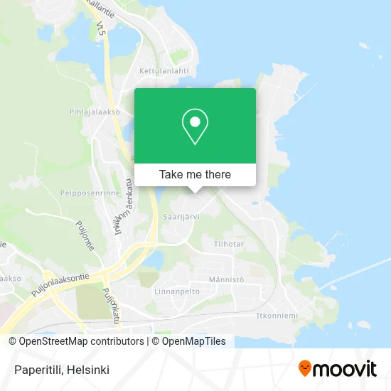 Paperitili map