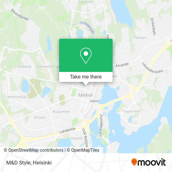 M&D Style map