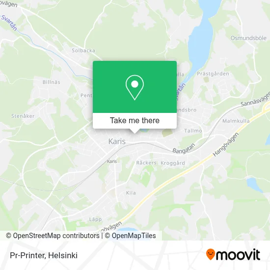 Pr-Printer map