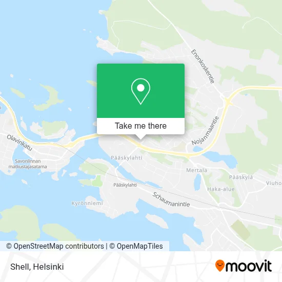 Shell map