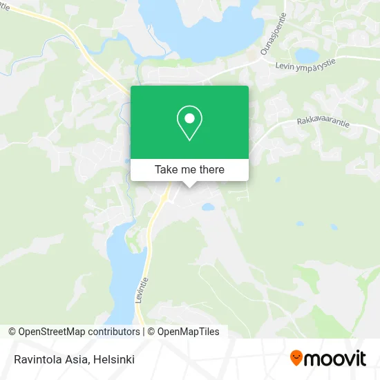 Ravintola Asia map