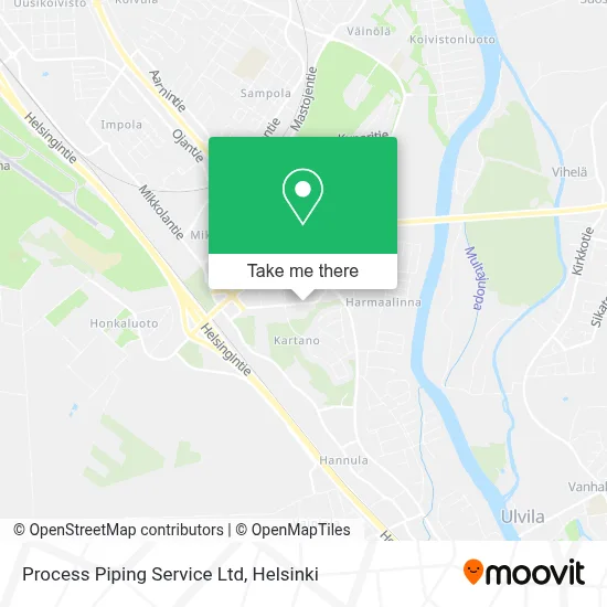 Process Piping Service Ltd map