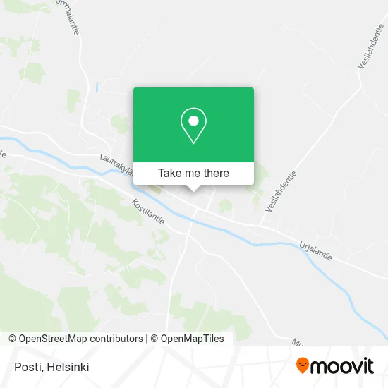 Posti map