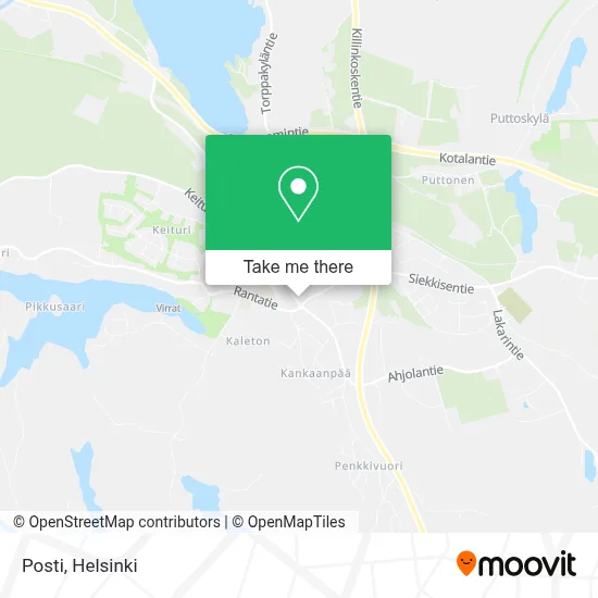 Posti map
