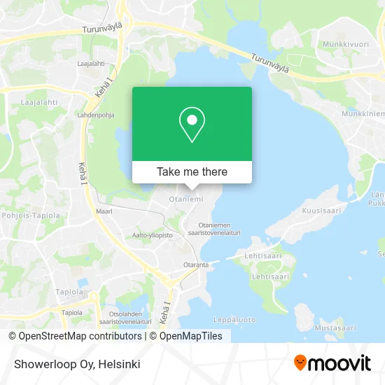 Showerloop Oy map