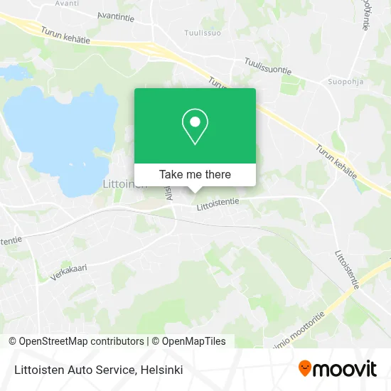 Littoisten Auto Service map