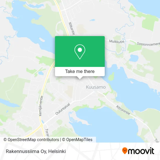 Rakennussiima Oy map
