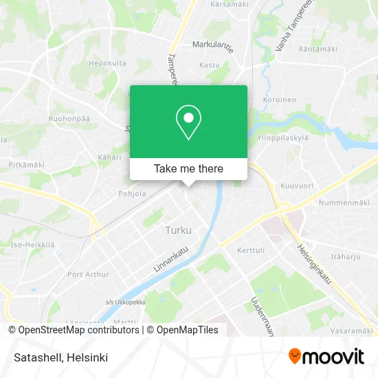 Satashell map