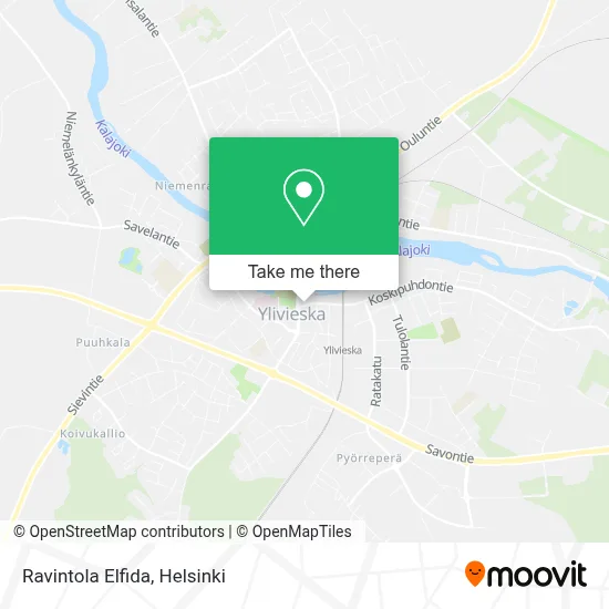 Ravintola Elfida map