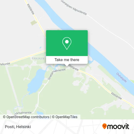 Posti map