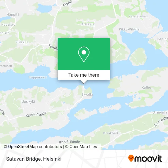 Satavan Bridge map