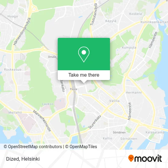 Dized map